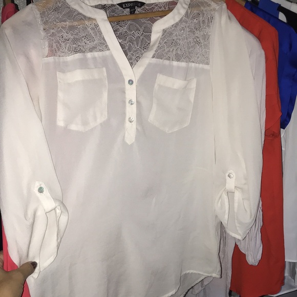 10 Shirts ~ Zara Express, Lush, Forever 21 - Picture 8 of 16